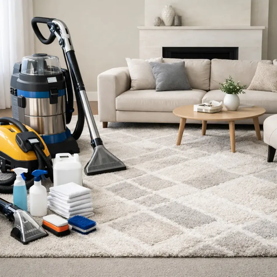 Entretien de tapis et moquettes